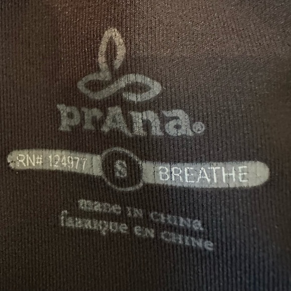 Prana Breathe Performance Mens Black Shorts Pockets  Outdoor Workout - Size S - Picture 6 of 8